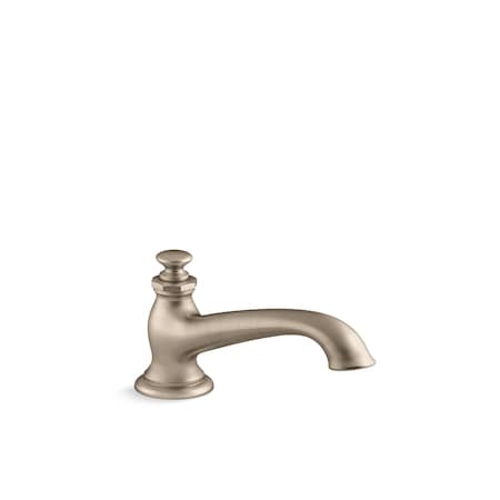 Kohler Artifacts Deck-Mount Bath Spout With Flare Design 72777-BV